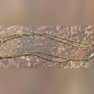 Sweet Layered Knotted Gold Plated Chain